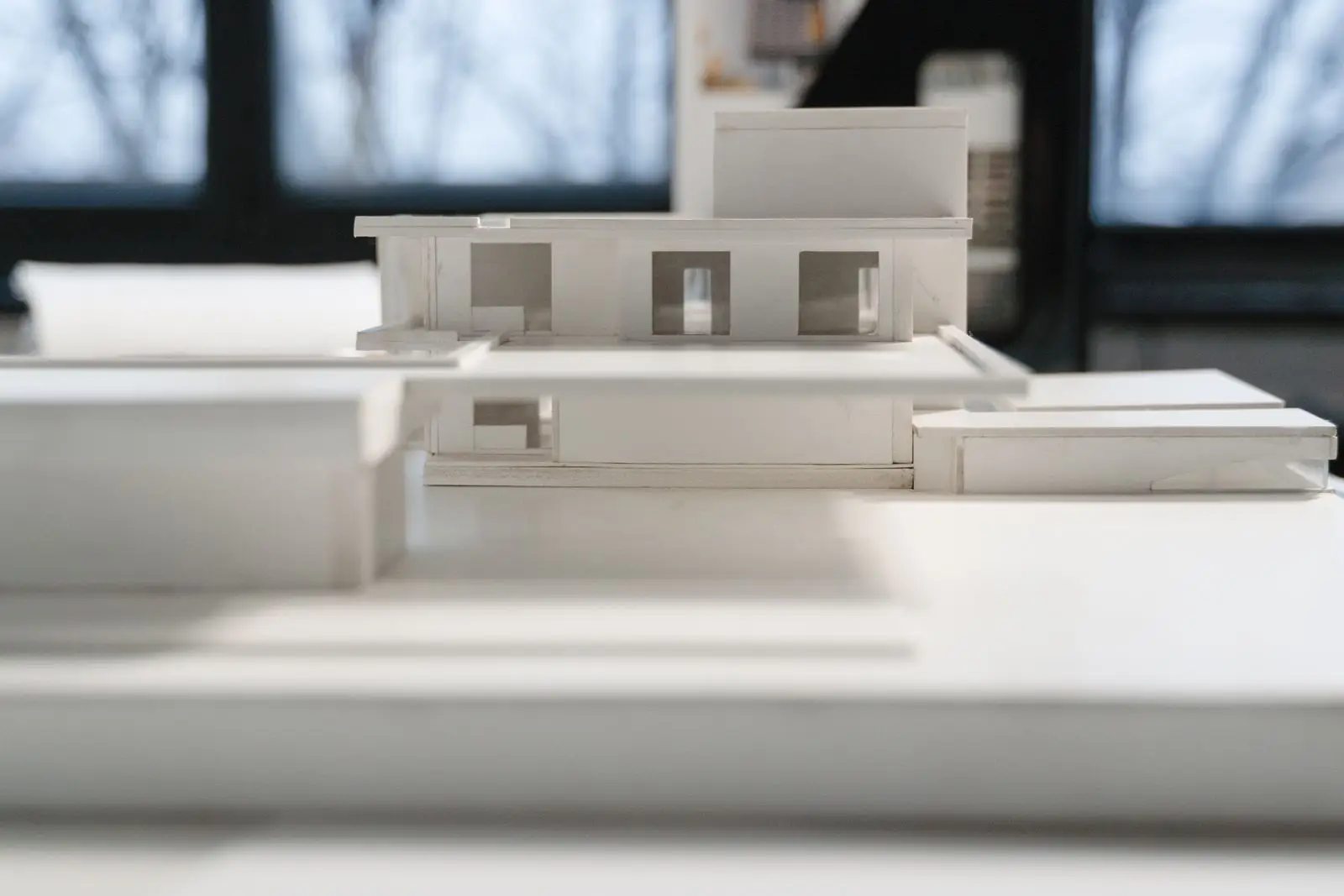 Architectural study model.