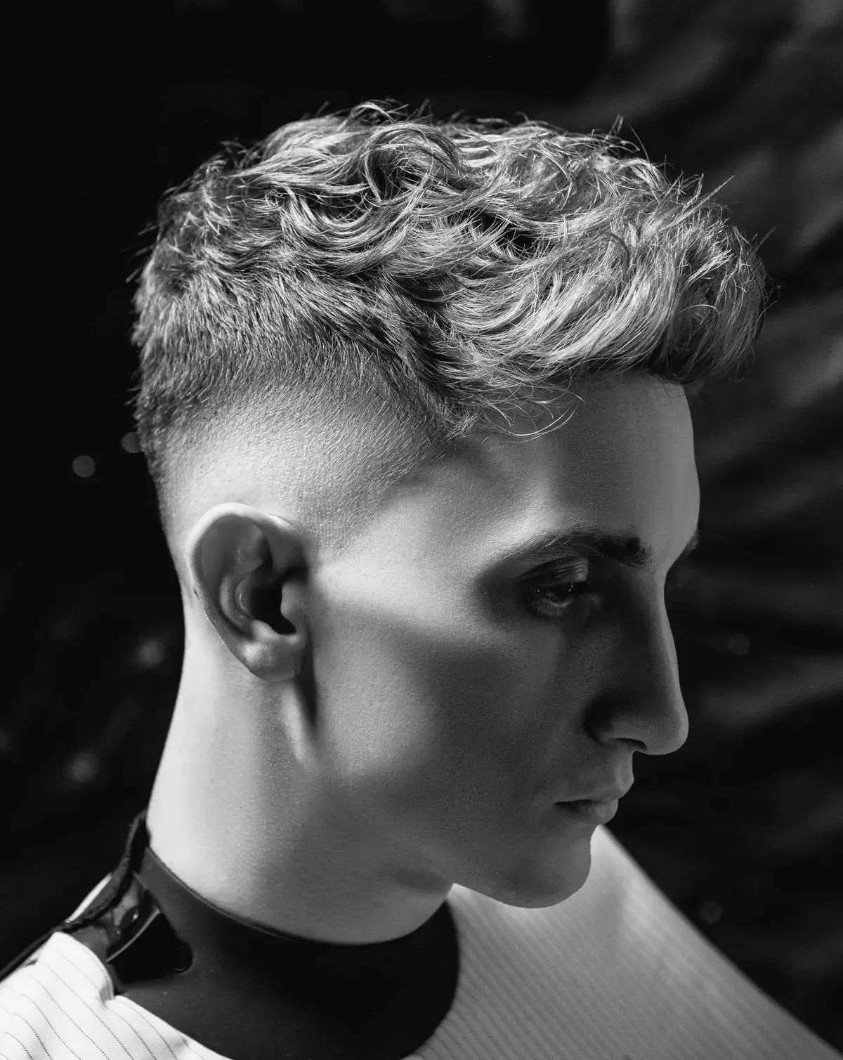 Skin fade with volume — Dani